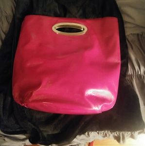 ***Ann Taylor Patten Leather Purse